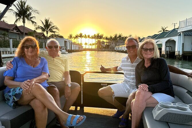 Sunset Tour in Naples Bay on a New Godfrey- All included - What Makes This Cruise Special?