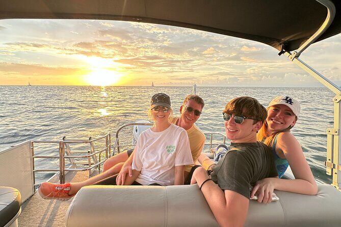 Sunset Tour in Naples Bay on a New Godfrey- All included - The Experience and Its Value