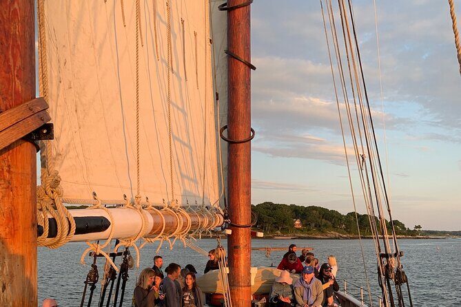 Sunset Windjammer Cruise Along the Coast of Portland Maine - A Closer Look at the Experience