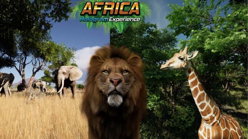 Sunshine Coast: Hologram Zoo Africa Adventure - Exploring the Hologram ZOO Experience