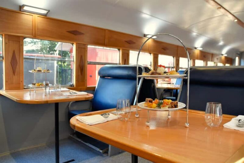 Sunshine Coast:Silver Bullet High Tea at Mary Valley Rattler - An Authentic Scenic Journey with a Gourmet Twist