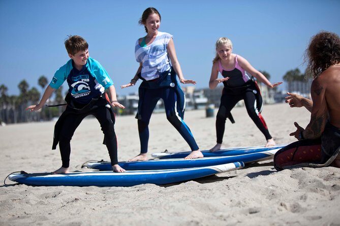 Surf Lesson 2 Hr. Santa Monica - The setting: Santa Monicas surfing playground