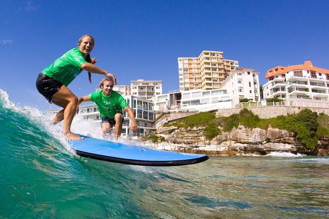 Surfing Lessons on Sydney's Bondi Beach - The Beginning: Lessons on Land