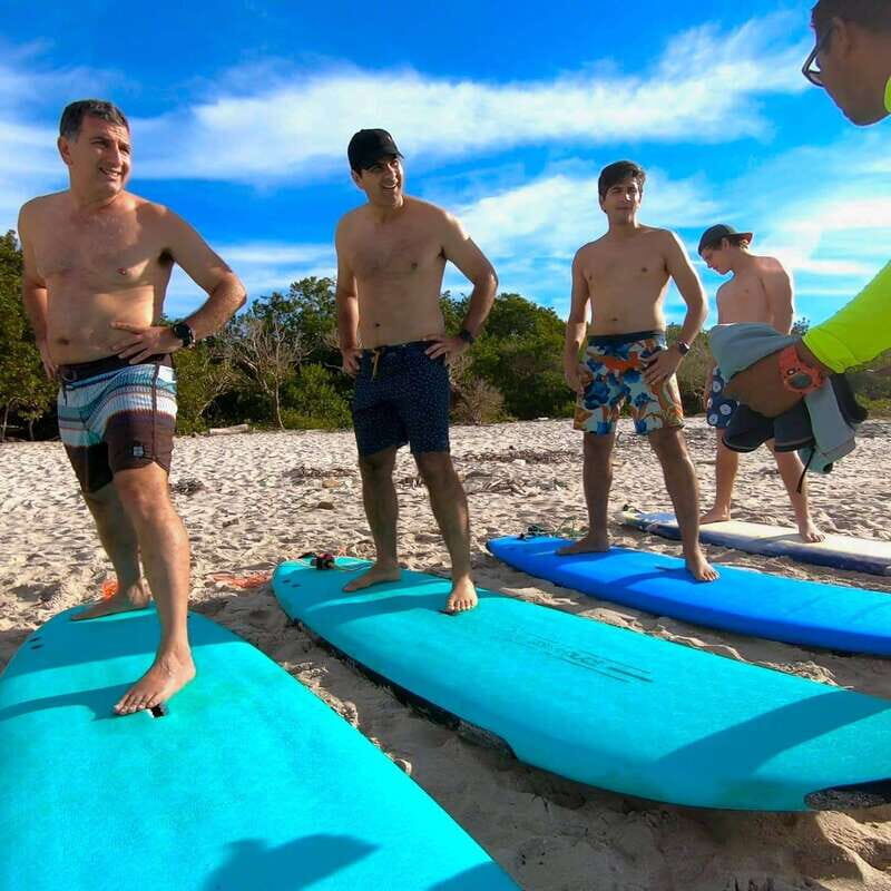 Surfing on the north of the bay - Key Points