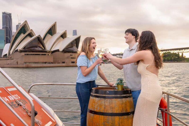 Sydney: Golden Glow Sunset Harbour Cruise with 1 Drink - The Sum Up