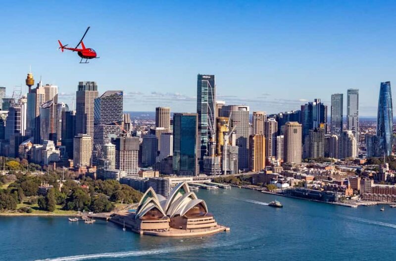 Sydney Harbour: 20 Minute Private Helicopter Flight for 2 - The Sum Up