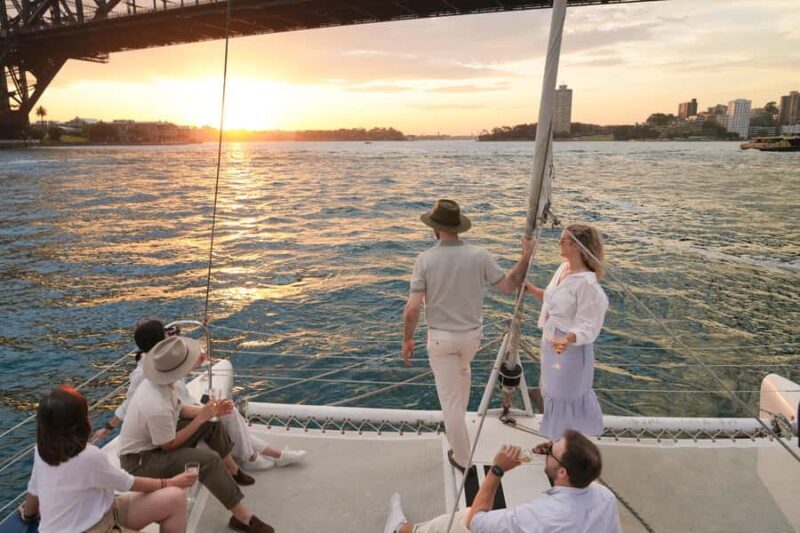Sydney Harbour: Sunset Catamaran Cruise - The Food and Drinks