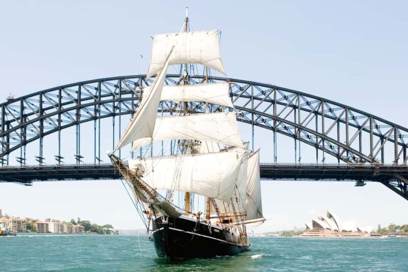 Sydney Harbour: Tall Ship Afternoon Cruise - An Authentic Tall Ship – A Visual and Tactile Journey