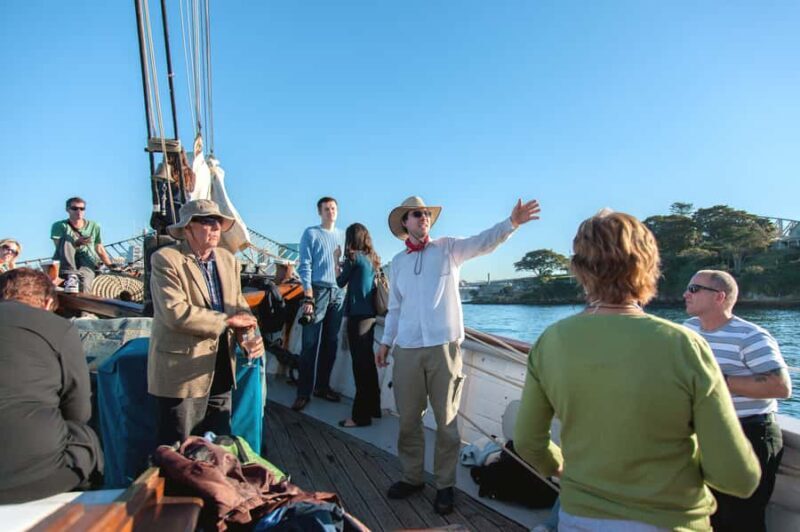 Sydney Harbour: Tall Ship Lunch Cruise - Key Points