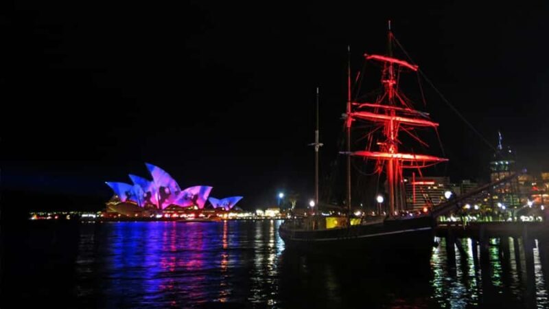 Sydney Harbour: Tall Ship Vivid Dinner Cruise - The Itinerary and Experience Breakdown