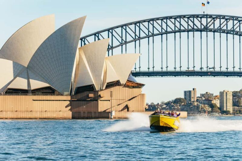 Sydney Harbour: Thunder Thrill Jet Boat Ride - An Exciting Way to See Sydney Harbour