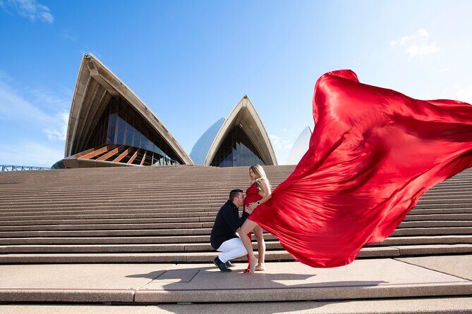 Sydney Private Flying Dress Photoshoot - What’s Included and What’s Not?