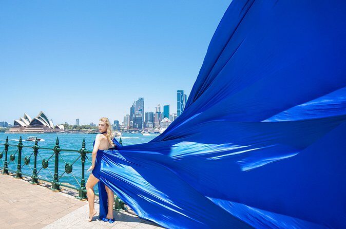 Sydney Private Flying Dress Photoshoot - The Experience: From Booking to Final Photos