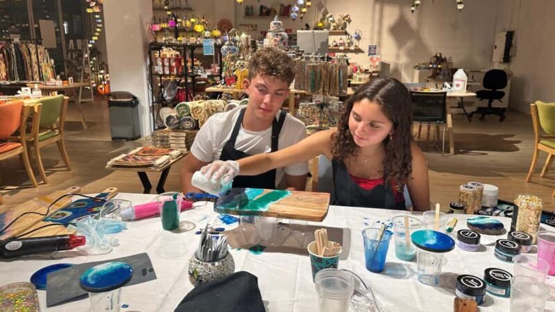 Sydney: Resin Art Classes - Cheeseboards & Coasters - What Is the Resin Art Class in Sydney?
