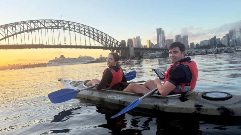 Sydney Sunset Private Kayak Opera House & Harbour Bridge - Key Points