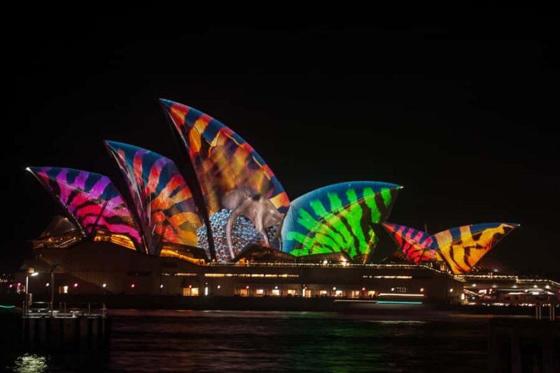 Sydney: Vivid Festival of Light Harbor Cruise with Dinner - An In-Depth Look at the Experience