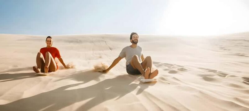 Sydney:Dolphin Watching and Sandboarding in Port Stephens - Arriving at Anna Bay: Sandboarding and Free Time