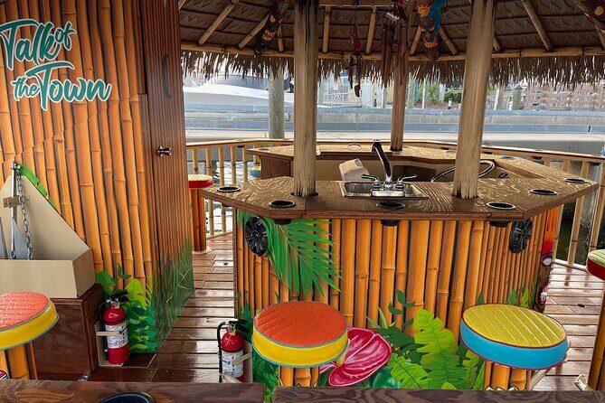 Tailfins Tiki Boats Crab Island Sandbar (3hrs) - Frequently Asked Questions