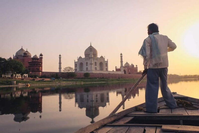 Taj Mahal Back View Yamuna Boat Ride Tour - The Experience: What to Expect
