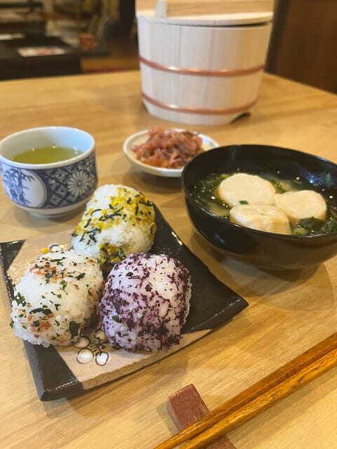 Takayama: Onigiri and miso soup making at a buddhist temple - An Enriching Journey into Japanese Food and Culture