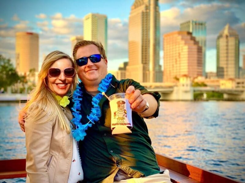 Tampa: Hillsborough River Tiki Bar Boat Up to 13 people - FAQs