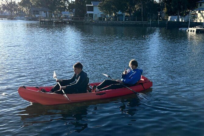 Tandem Kayak Rental for Kings Bay Three Sisters Springs - The Sum Up