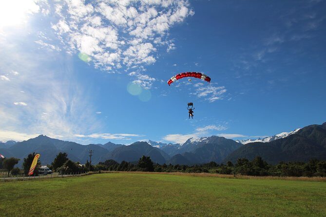 Tandem Skydive 13,000ft from Franz Josef - Frequently Asked Questions