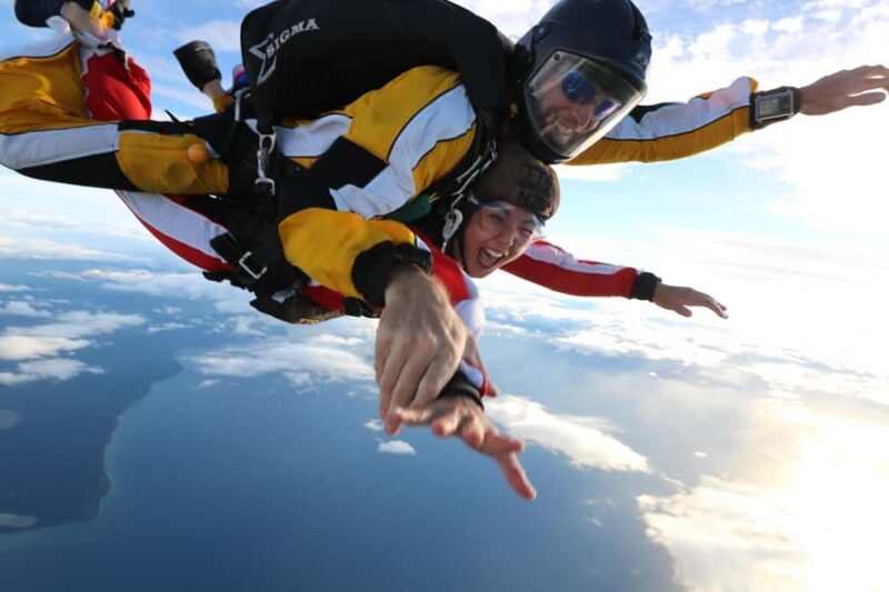 Tandem Skydive Experience in Taupo - The Transport & Logistics