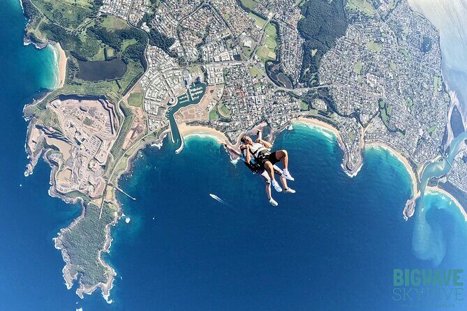 Tandem Skydive Shellharbour Beach 15,000ft - The Value of the Experience
