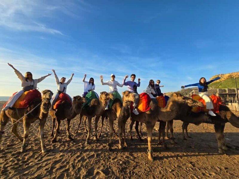 Tangier: sunset, tea, camel ride, Cape Spartel and caves. - A Comprehensive Look at the Tangier Sunset and Coastal Tour