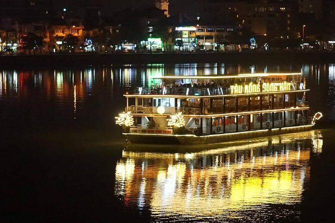 Tasty Vietnam Dinner on Bamboo Dragon Cruise/Yatch By Champa Show - Exploring the Experience in Detail