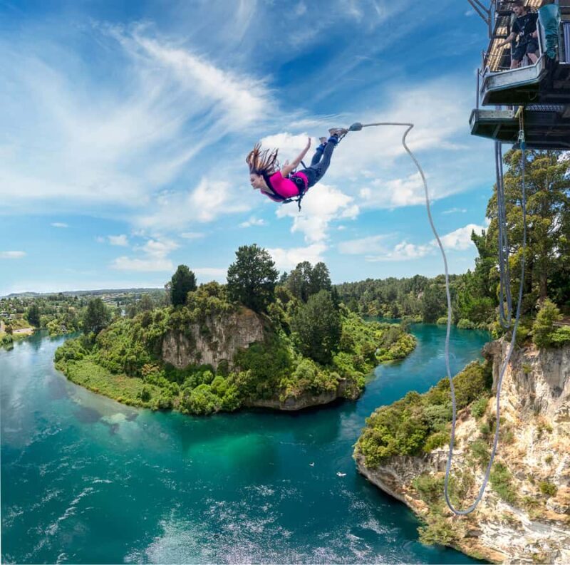 Taup: AJ Hackett Taup Bungy - NZ's Highest Water Touch! - An In-Depth Look at the Taup Bungy Experience