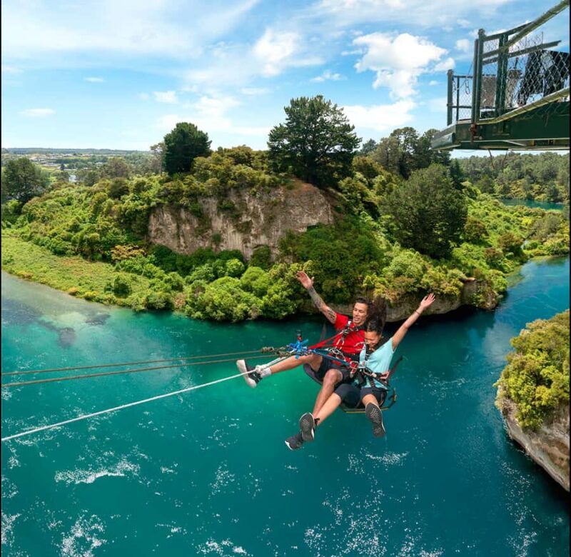 Taup: Bungy Jump and Swing Combo - Key Points