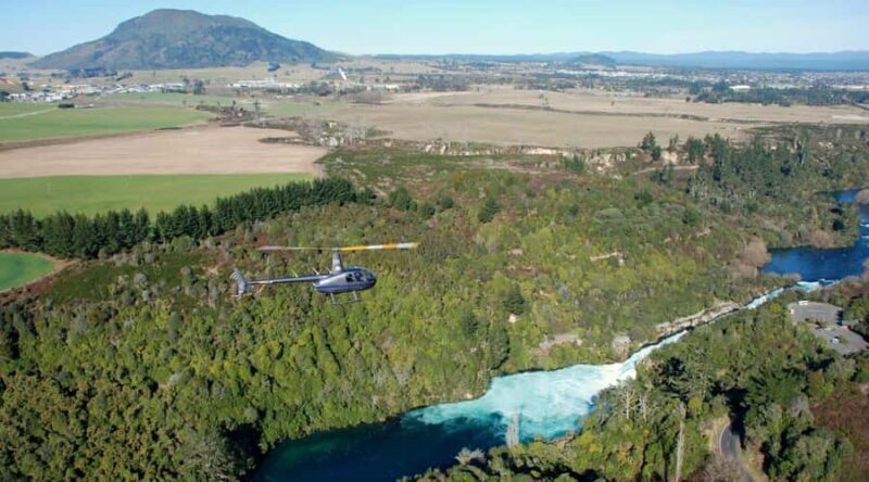 Taupo: Huka Falls Helicopter Ride - An Introduction to the Huka Falls Helicopter Ride
