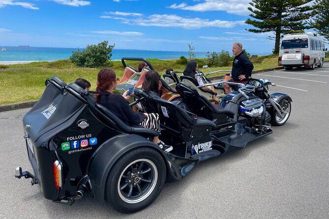 TAURANGA SHORE EXCURSION: Epic 25 min V8 Trike tour of Mt Maunganui & Tauranga - Practical Details and Value