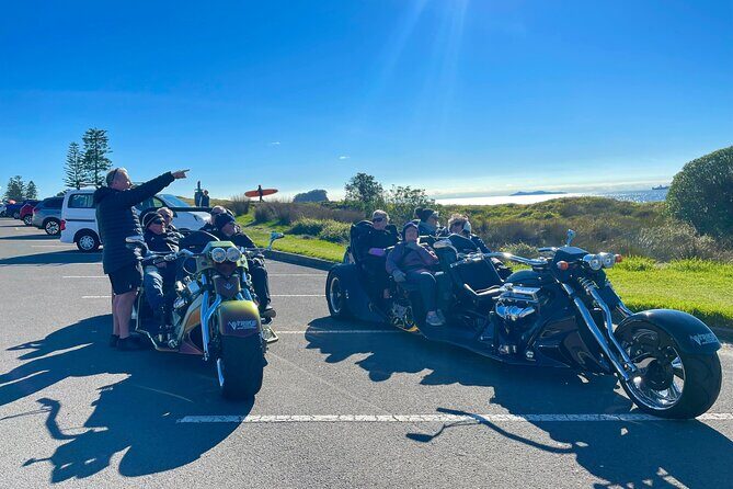TAURANGA SHORE EXCURSION: Epic 25 min V8 Trike tour of Mt Maunganui & Tauranga - Authentic Perspectives from Travelers