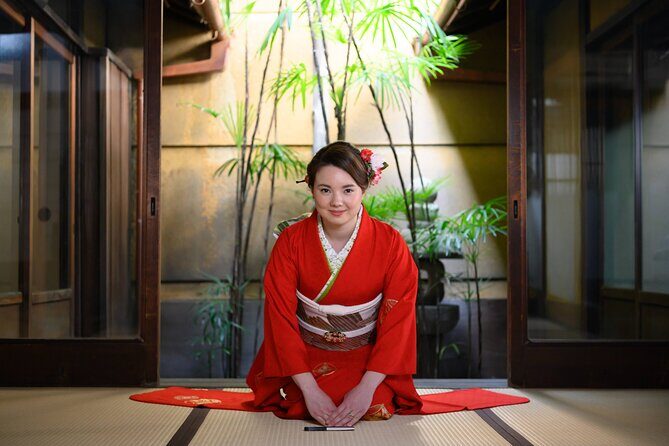 Tea ceremony and kimono experience at Kyoto, Tondaya - Key Points