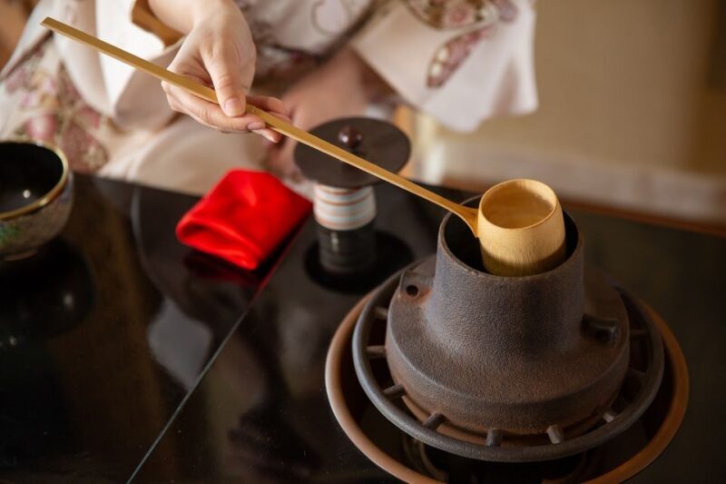 Tea Ceremony experience with simple kimono in Okinawa - A Closer Look at the Experience