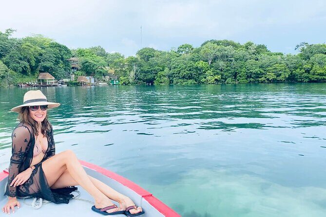 The Best Experience on 7 Colors Lagoon - Bacalar Pontoon Tour from Riviera Maya - Pirate History and the Fuerte de San Felipe
