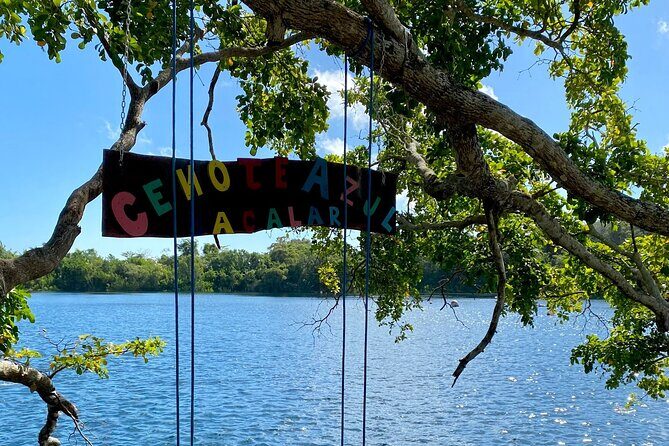 The Best Experience on 7 Colors Lagoon - Bacalar Pontoon Tour from Riviera Maya - Pontoon Ride Through the Pirate’s Canal