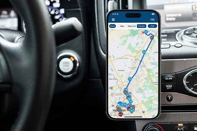 The Best of Houston Self-Guided Driving Audio Tour - What’s Included and What’s Not