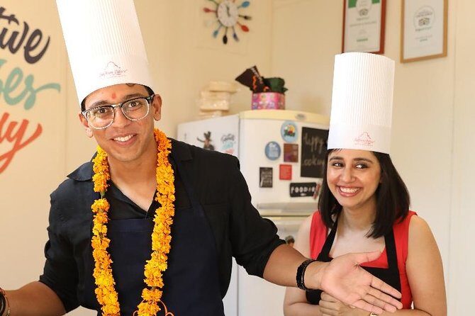 The Chef @ 11:30 am (4 Main Dishes + 3 Breads) - Discovering the Flavors of India: An In-Depth Look at the Delhi Cooking Class
