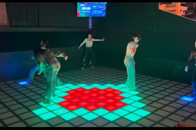 The Floor is Lava Digital Game Floor - What to Expect During Your Visit
