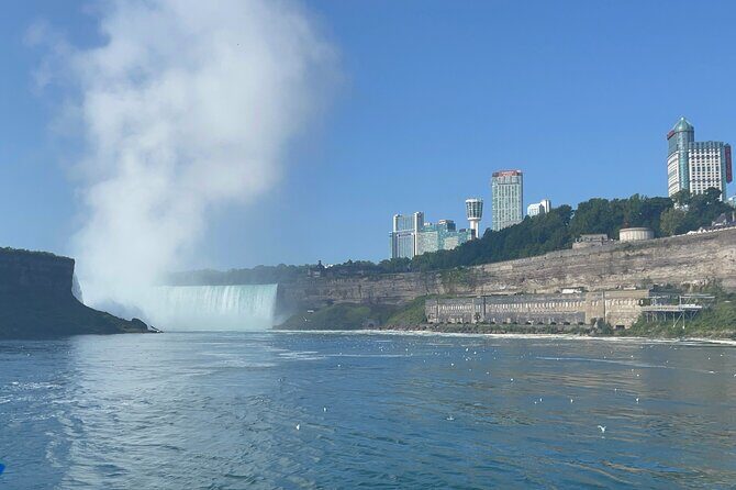The iconic Boat Ride- Maid of the Mist ticket- Best selling Tour! Get Tickets - Authentic Views and the Experience of Being Close to the Falls