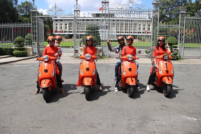 The Insider's Saigon With Female Ao Dai Riders Vespa 4,5 Hours - Key Points