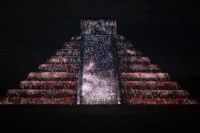 The majestic night show of kukulkan in Chichen Itza Valladolid & Cenote included - Exploring the Itinerary in Detail