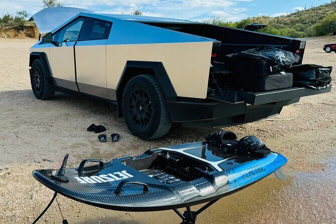 The Original Tesla Cybertruck/Jetsurf Tour in the Sonoran Desert - An In-Depth Look at This Unique Desert Tour