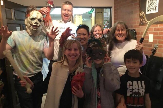The Psycho Killer Escape Room (1-8 people) - Key Points