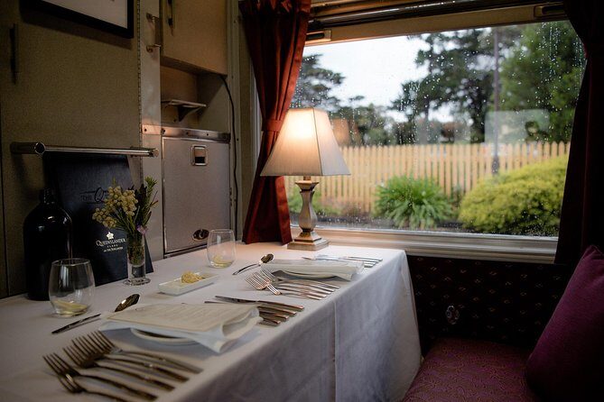 The Q Train - First Class Private Dining For 2 - Who Will Love This?