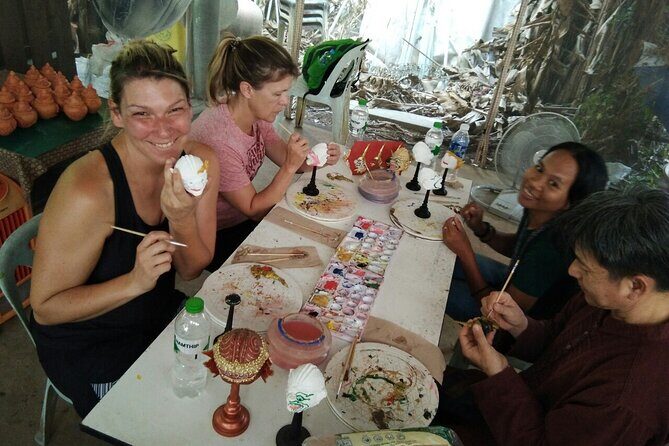 The Story of Handicrafts Full Day Experience from Bangkok - Transportation and Group Size